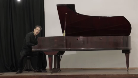 Paul Clav at piano
